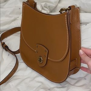 *💛HOST PICK💛* Ralph Lauren Leather Saddle Bag